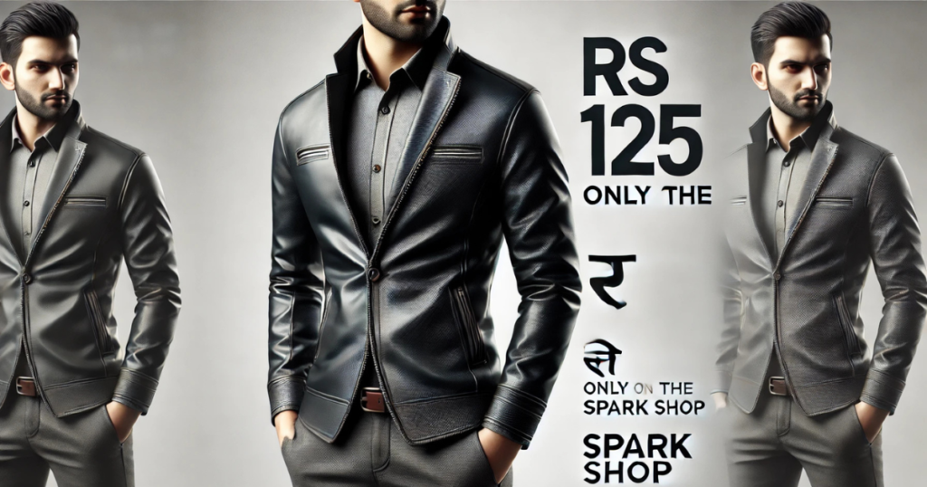 rs 125 only on thespark shop men jackets