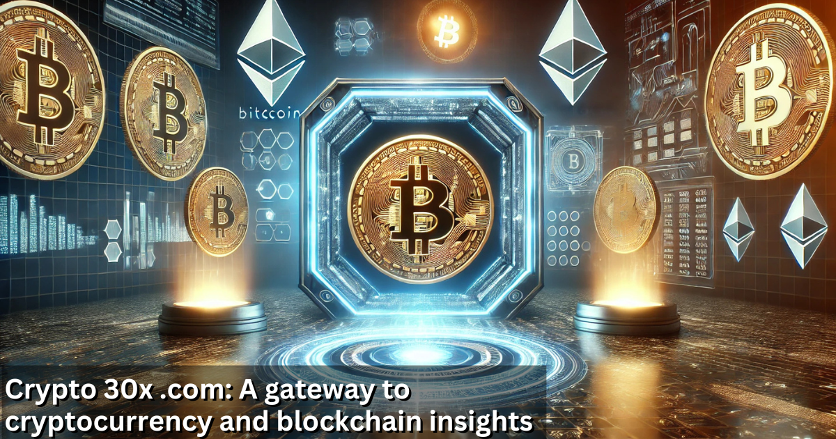 Crypto 30x .com: A gateway to cryptocurrency and blockchain insights